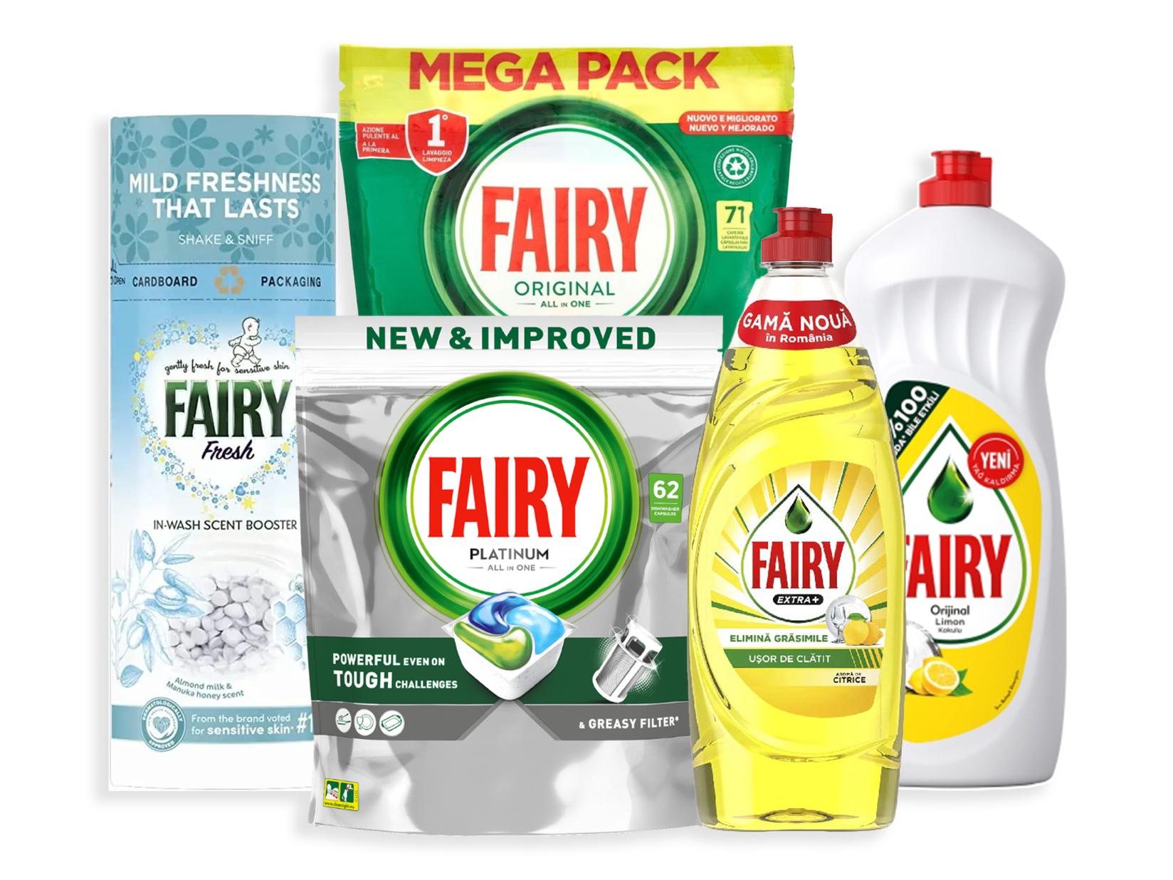 Selected image for FAIRY Paket za pranje sudova i veša, 5 proizvoda