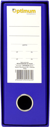 OPTIMUM Registrator A5 Normal plavi