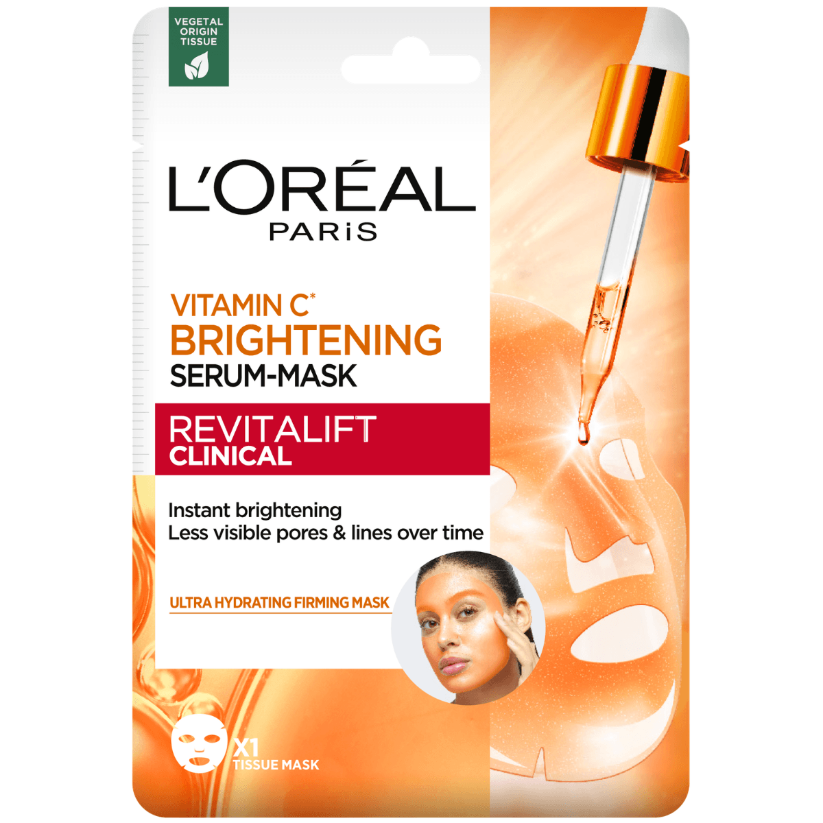 L'Oreal Paris Maska za lice Revitalift Vitamin C, 26g