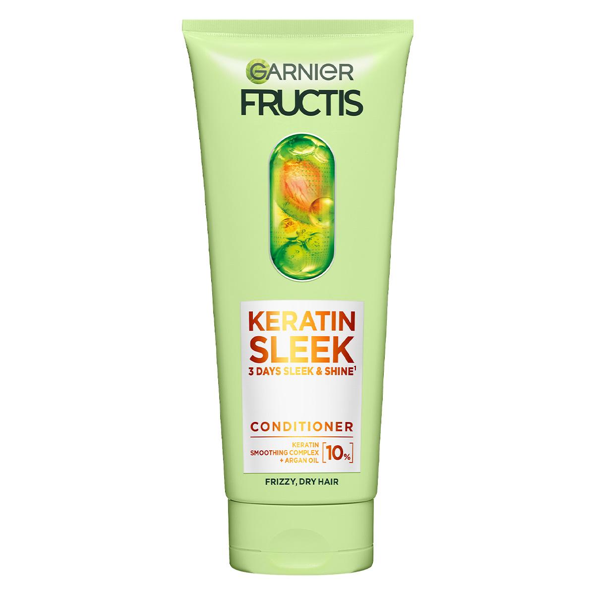 Garnier Balzam za nezaglađenu suvu kosu Keratin Sleek, 200ml