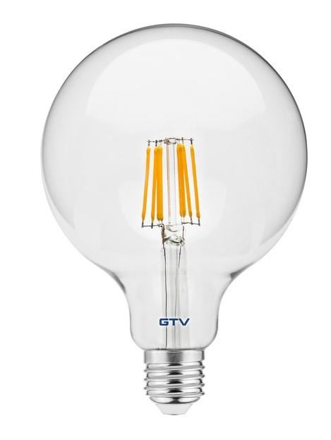 GTV LED sijalica E27 8W G125 3000K 800lm FILAMENT