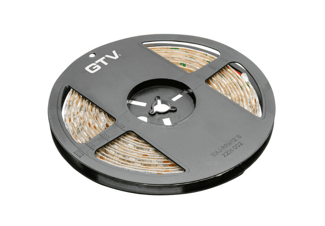 GTV LED traka 5050 60 LEDs/m 6500k 14.4 w/m 850 lm/m 12vdc ip65 10mm 5 m bela