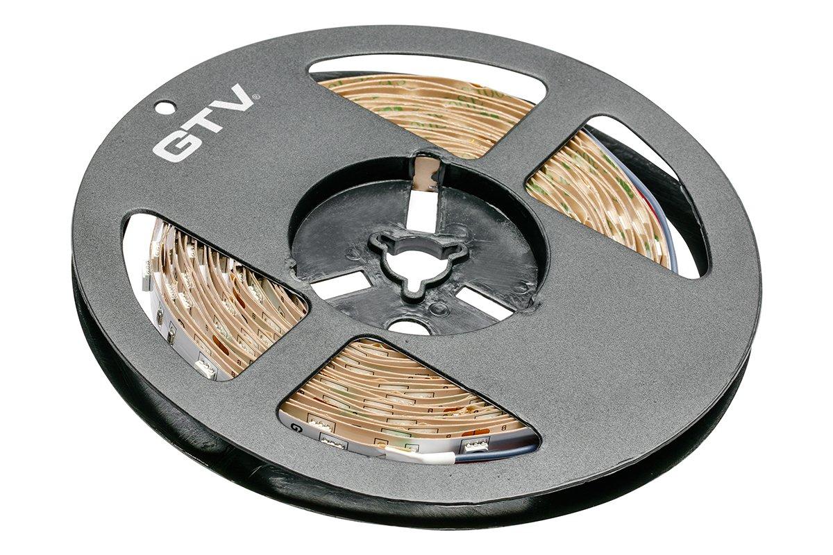 GTV LED traka 5050 60 LEDs/m 6500k 14.4 w/m 900 lm/m 12vdc IP20 10mm 5 m bela