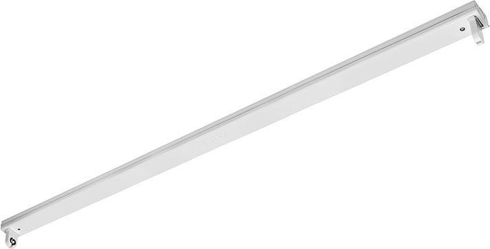 GTV Plafonska rasveta raster za cevi slim 1x150W T8  G13 IP20 bela