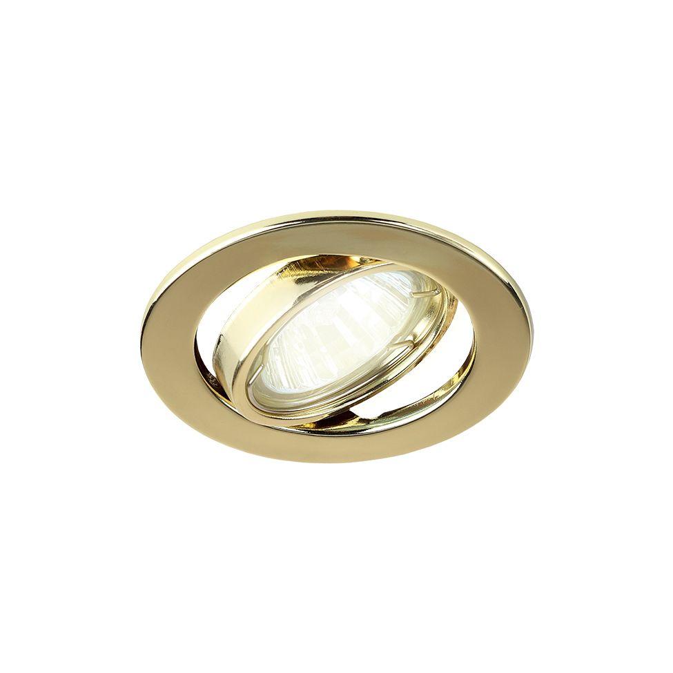 LYNCO Ugradna rozetna sa duplim prstenom 86mm zlatna