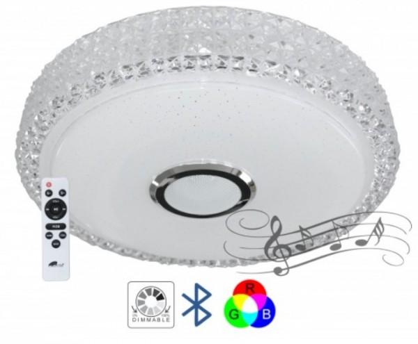 Selected image for MITEA LIGHTNING LED SMD plafonjera M205440-BT/WRGB sa zvučnikom 5W, bluetooth, Android/iOS APP iLink