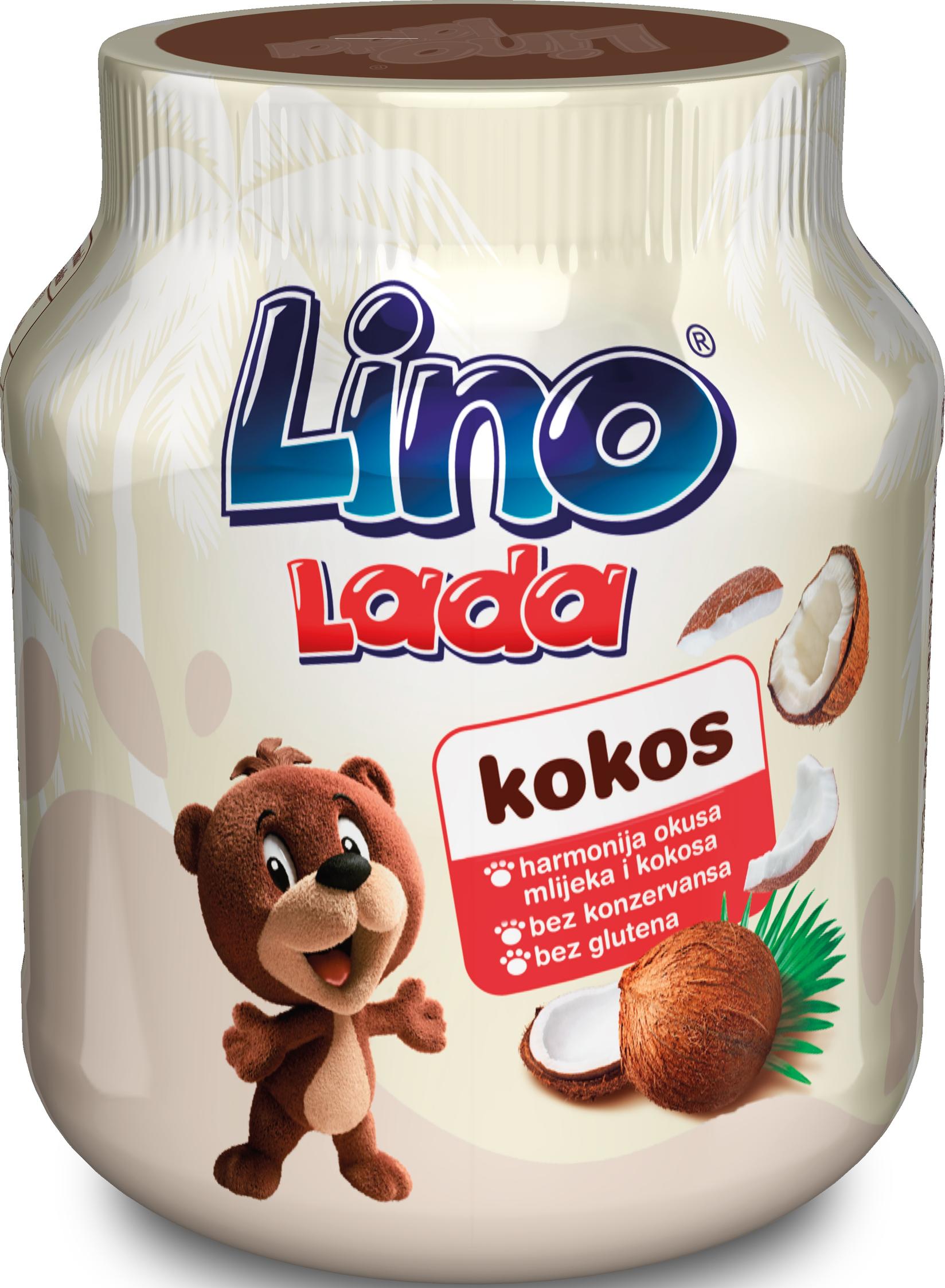LINO Lada kokos 350g