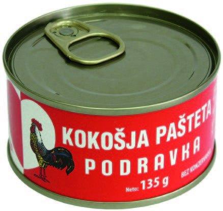 PODRAVKA Pileća foie gras 135g