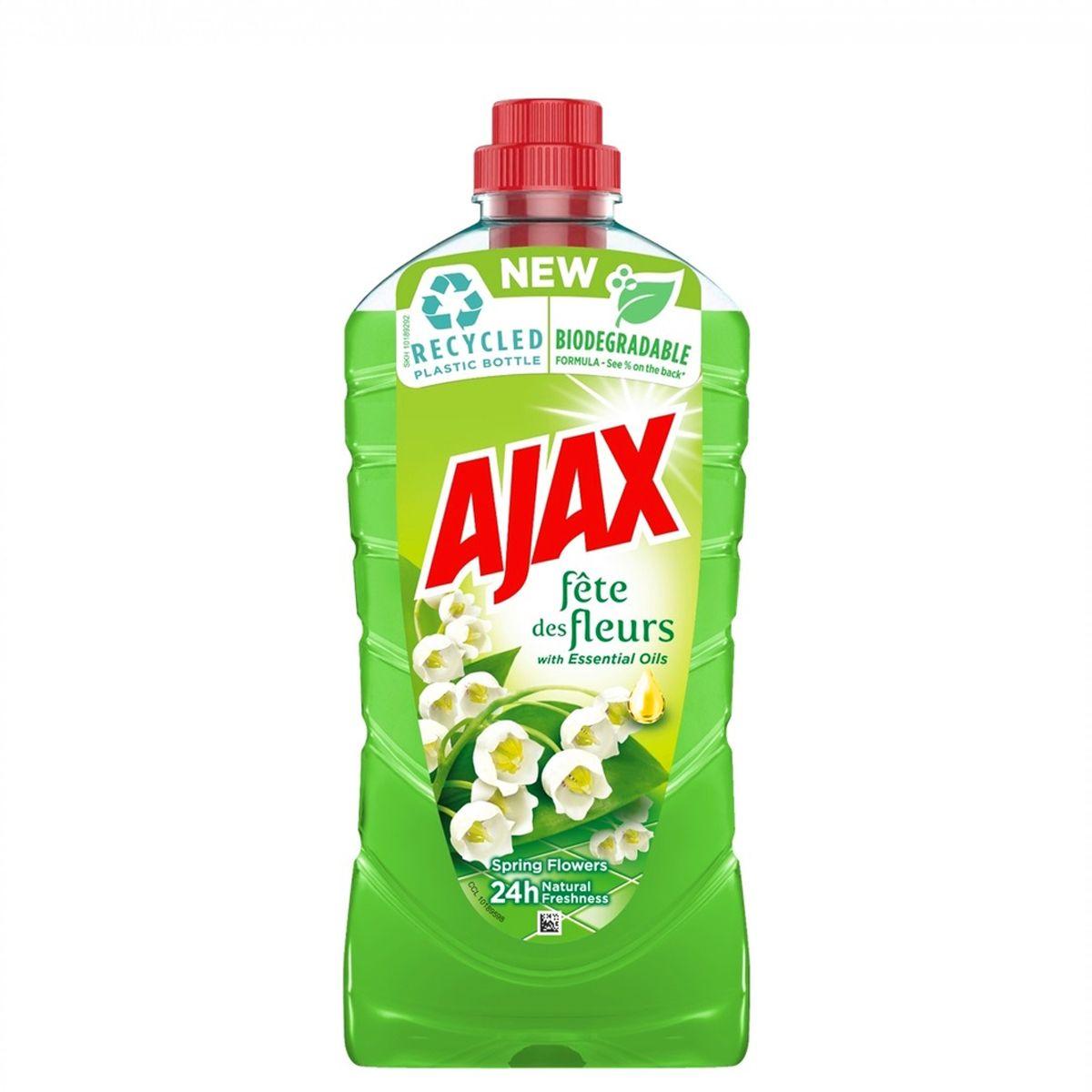 Ajax Tečnost za podove Flowers of spring, 1l