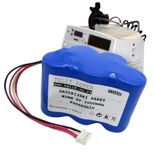 TELIT POWER Baterija za infuzione pumpe Fresenius MCM440 PT, Ni-MH, 6V, 3000mAh