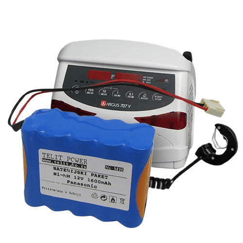 TELIT POWER Baterija za volumetrijsku pumpu Codan argus 707 V, Ni-MH, 12V, 1600mAh