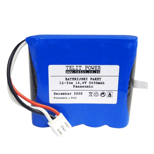 TELIT POWER Baterija za EKG aparat Edan TWSLB-005, Li-Ion, 14.4V, 3450mAh