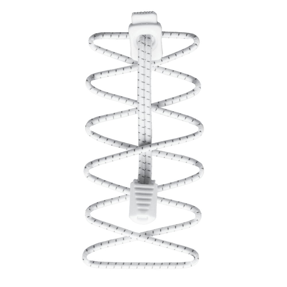 NATHAN Pertle za patike, Bele