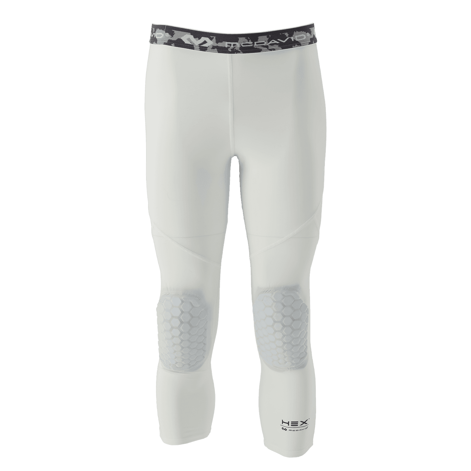 MCDAVID Sportske helanke za kosarku, Bele