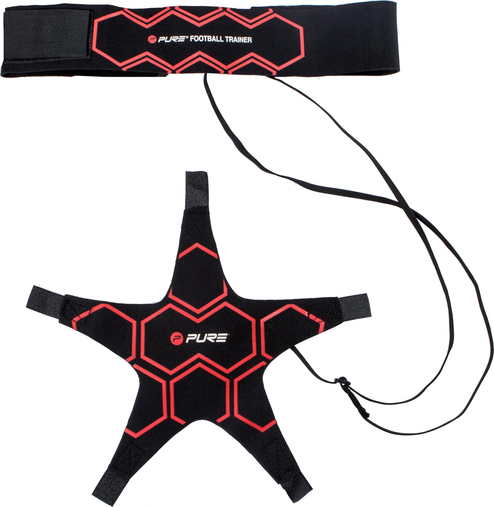 PURE2IMPROVE Individualni fudbalski trener Rekvizit, Crno-crveni