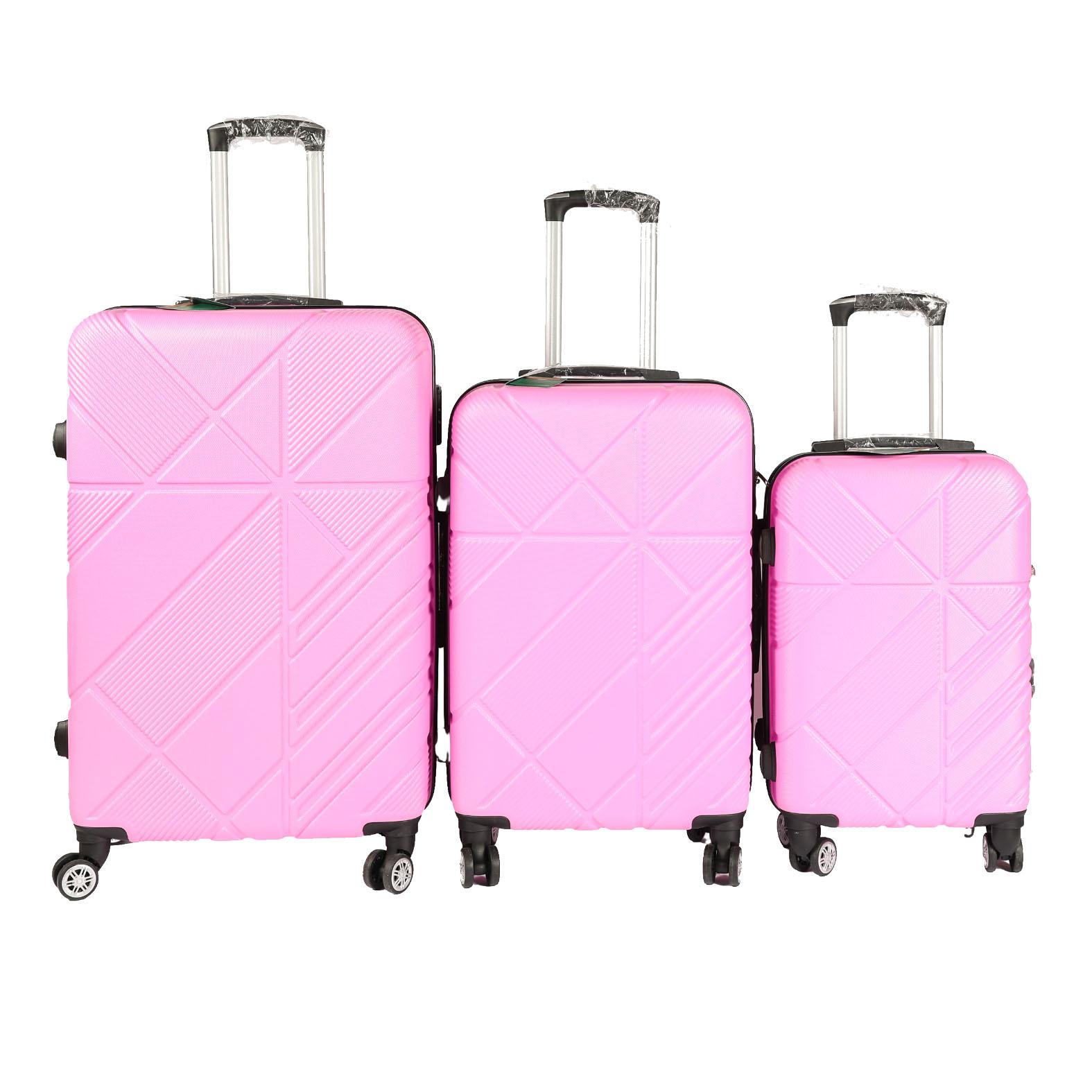 Kick Enjoy Set kofera Andalus, 3 komada, Roze