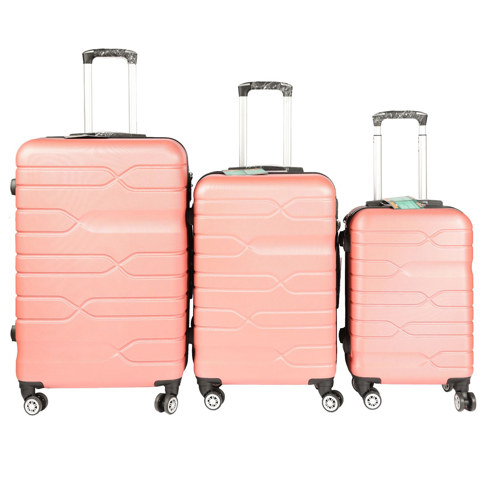 Kick Enjoy Set kofera Canaria, 3 komada, Bakarna boja