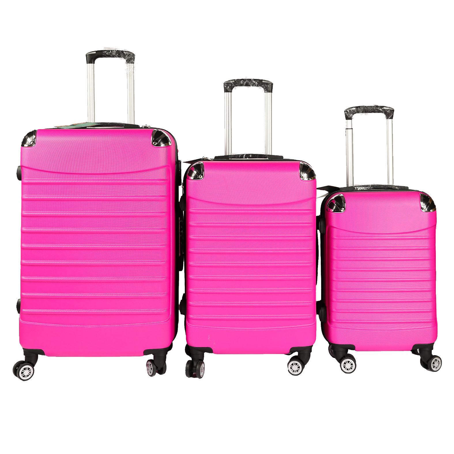 Kick Enjoy Set kofera Barcelo, 3 komada, Ljubičasti