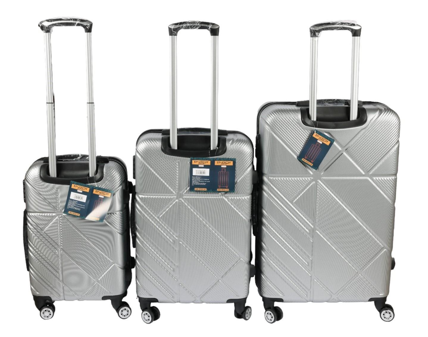 Kick Enjoy Set kofera Andalus, 3 komada, Siva