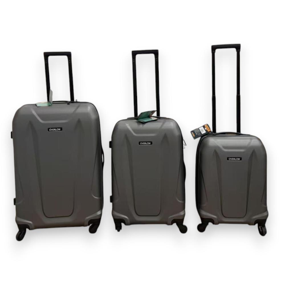 Kick Enjoy Set kofera Arizona, 3 komada, Siva