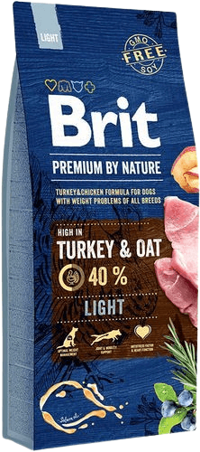 BRIT Hrana za pse Premium by Nature Light, 15kg