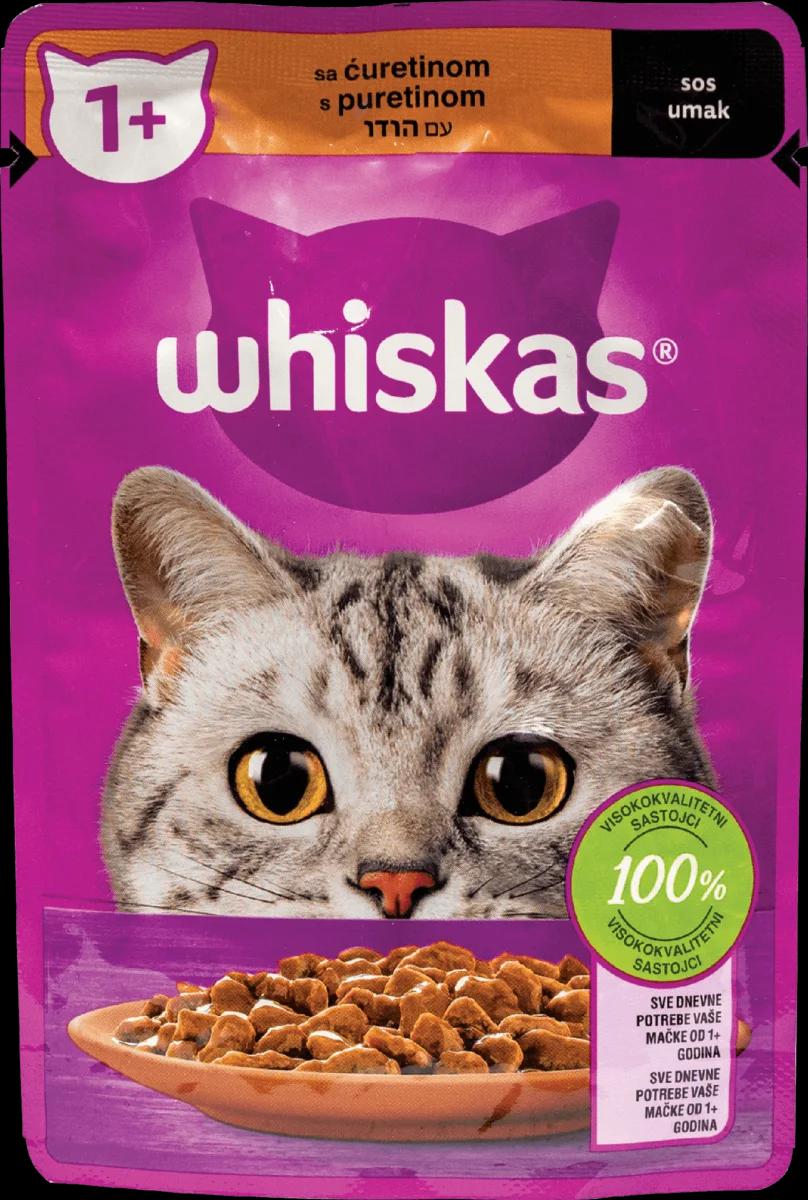 WHISKAS Kesica za mačiće sa ukusom ćuretine 85g