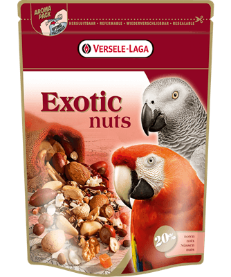 Versele Laga Prestige Parrots Exotic Nuts Mix Hrana za velike papagaje, 750g