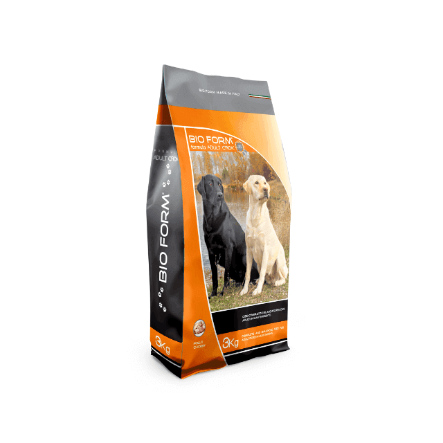 Selected image for BIO FORM Standard hrana za odrasle manje aktivne pse 3kg 24/10 (Adult Crock)