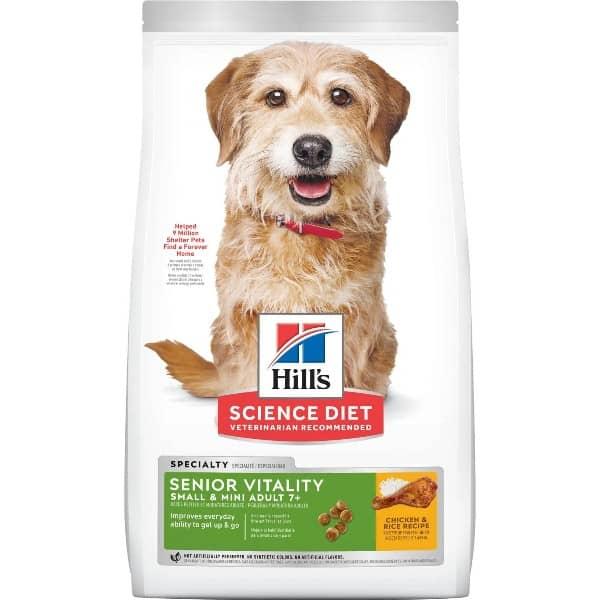 Hills Mini Senior Vitality 7+ Hrana za pse, 6kg