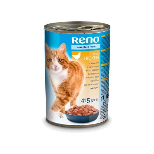 RENO Suva hrana za mačke Živina 415g