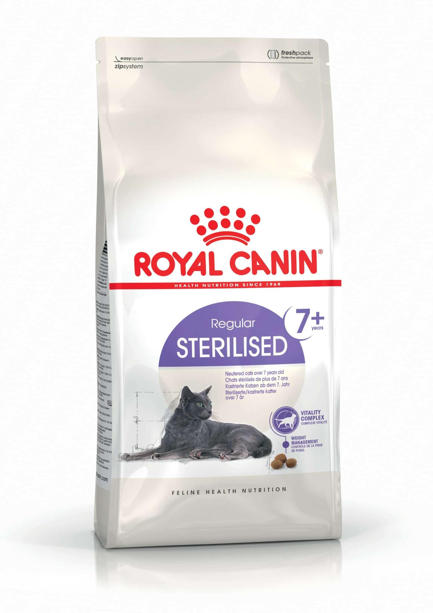 ROYAL CANIN Suva hrana za sterilisane mačke Sterilised +7 1.5kg