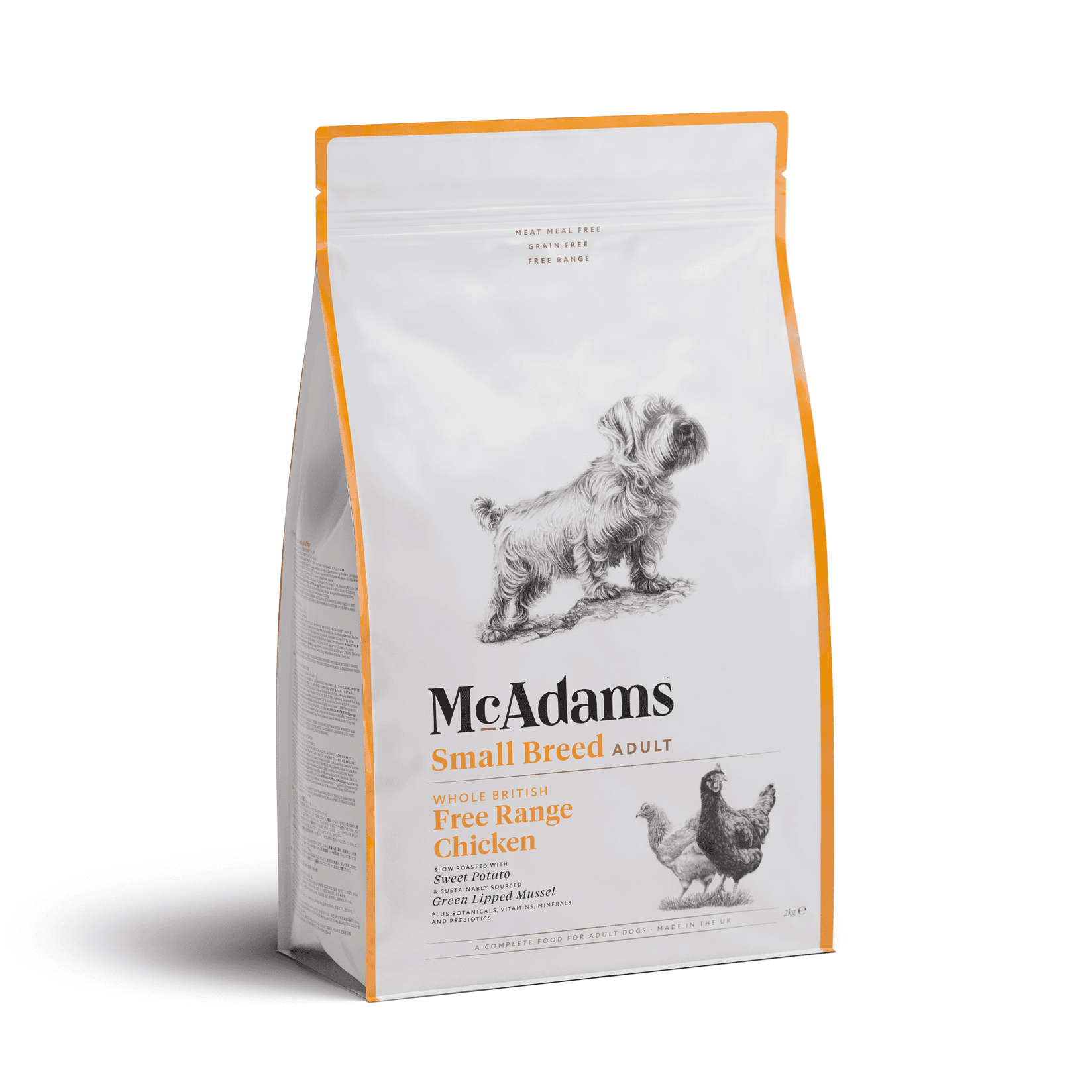 McADAMS Hrana za odrasle pse malih rasa CHICKEN 2kg