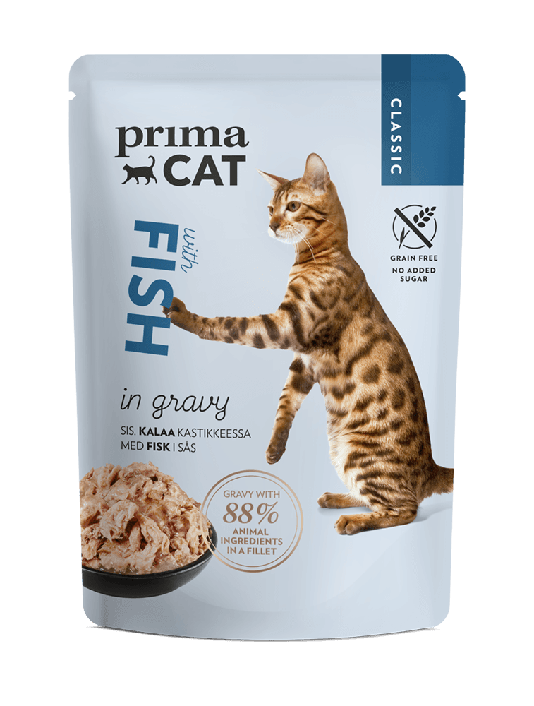 PRIMA CAT Hrana za mačke - Sos riba 85g