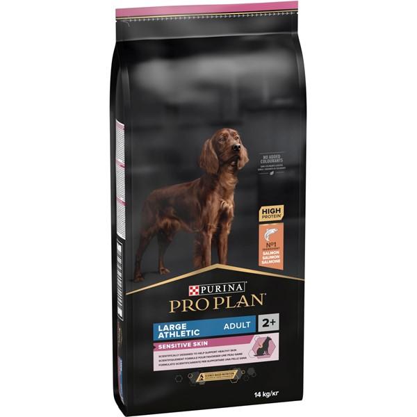 PURINA PRO PLAN Hrana za velike odrasle pse atletske građe sa osetljivom kožom Losos 14kg