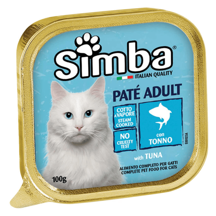 Simba Pašteta za odrasle mačke, Tunjevina, 0.1kg