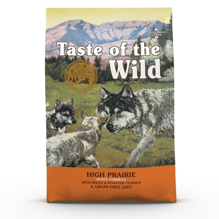 Taste of the Wild Suva hrana za štence High Prairie formula sa bizonom i pečenim jelenom, Bez žitarica, 12.2kg