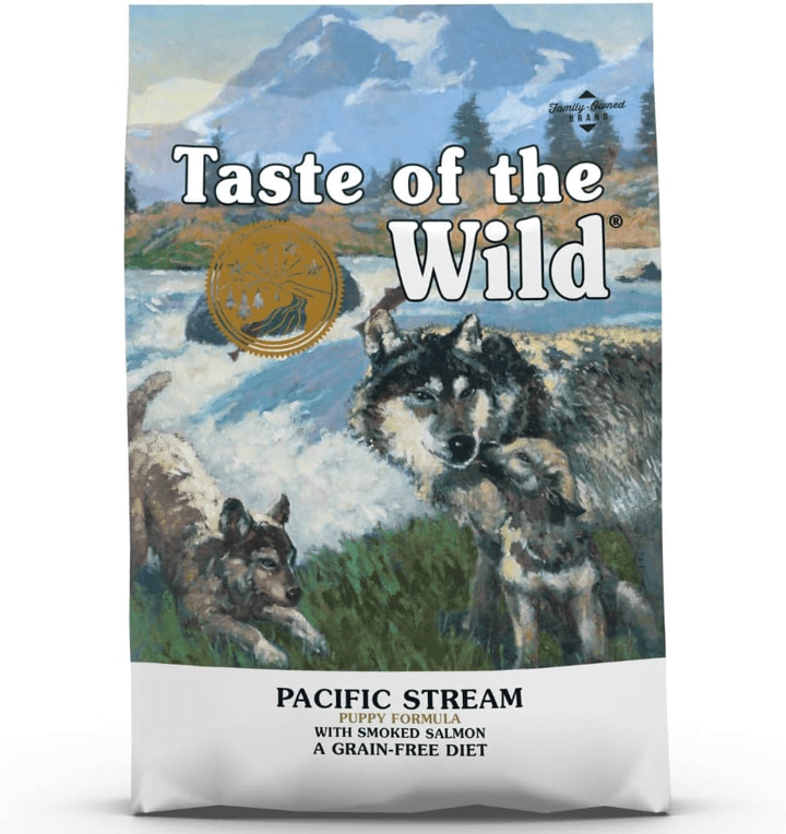 Taste of the Wild Suva hrana za štence Pacific Stream formula sa dimljenim lososom, Bez žitarica, 2kg