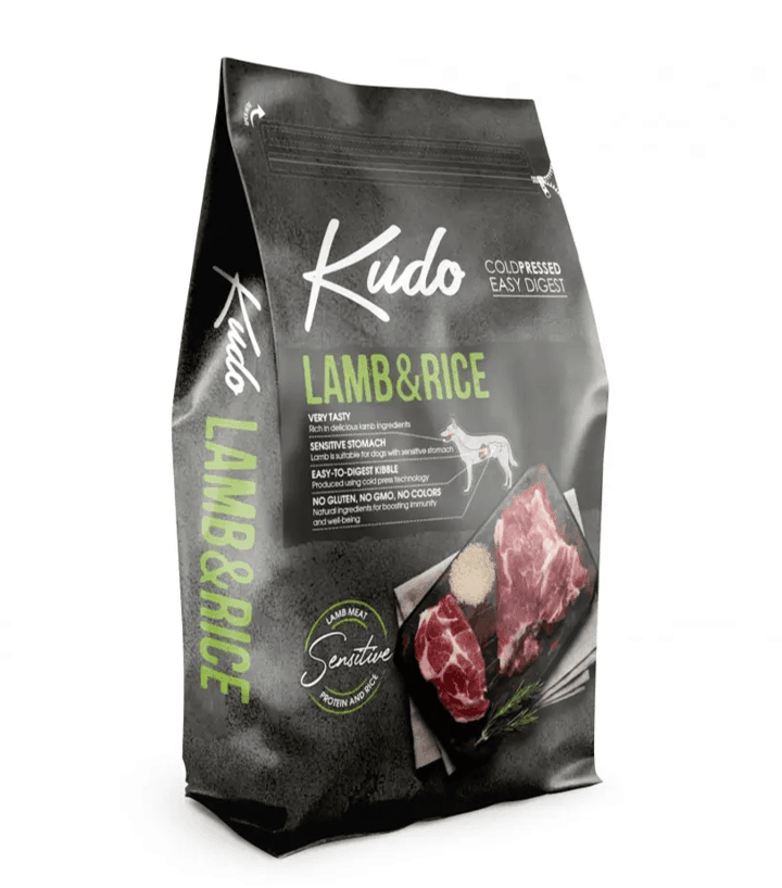 Kudo Suva hrana za odrasle pse mini rase, Jagnjetina i pirinač, 12kg