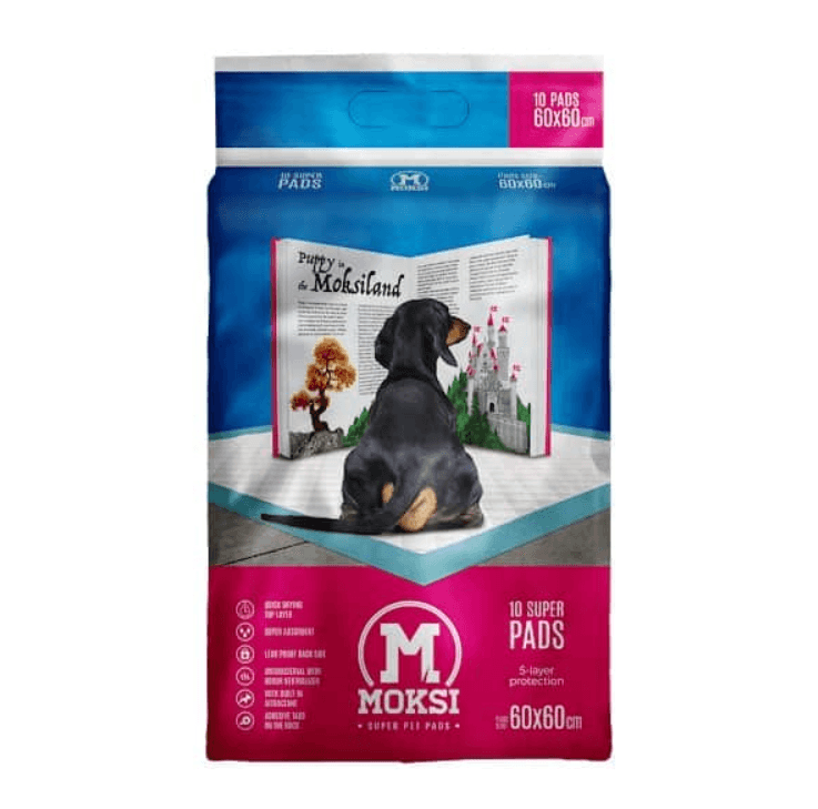 MOKSI Prostirka za pse 60x60cm, 10 komada