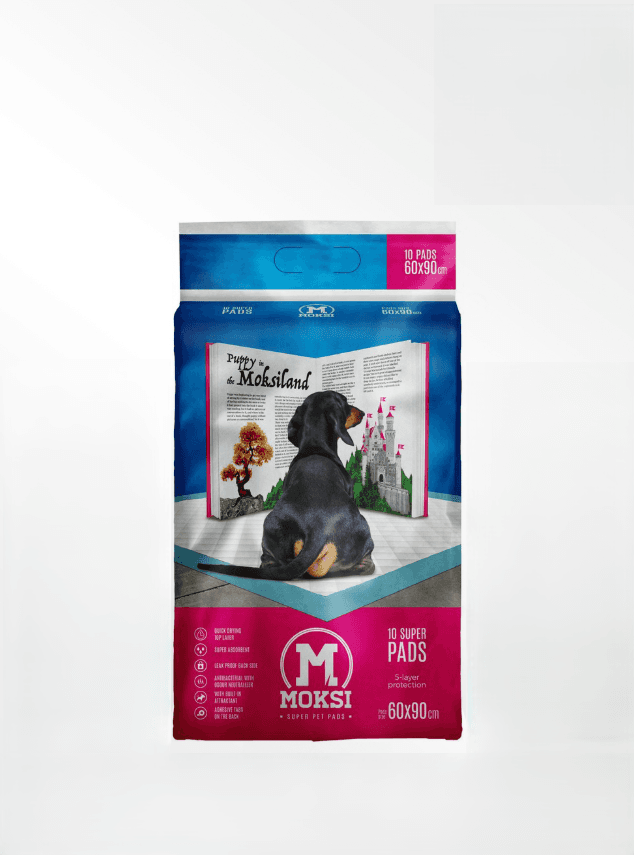 MOKSI Prostirka za pse 60x90cm, 10 komada
