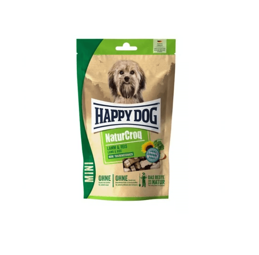 HAPPY DOG Naturcroq Mini Lamb & Rice Training Snack Ukusne Poslastica za pse, 100g