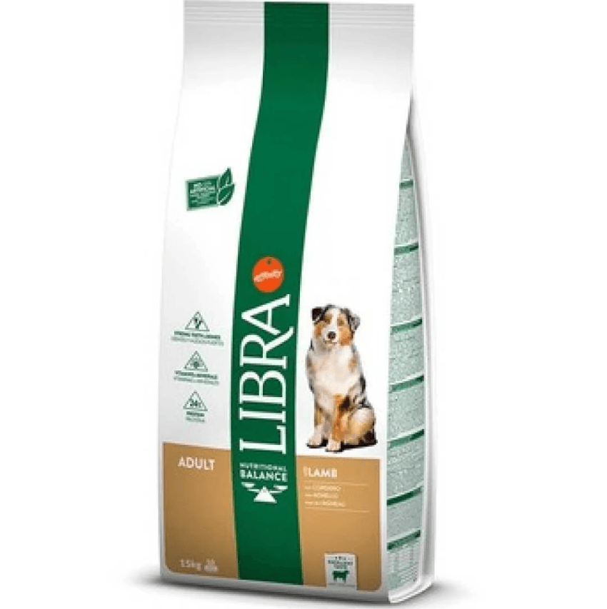 LIBRA Dog Suva hrana za odrasle pse na bazi jagnjetine, 12kg