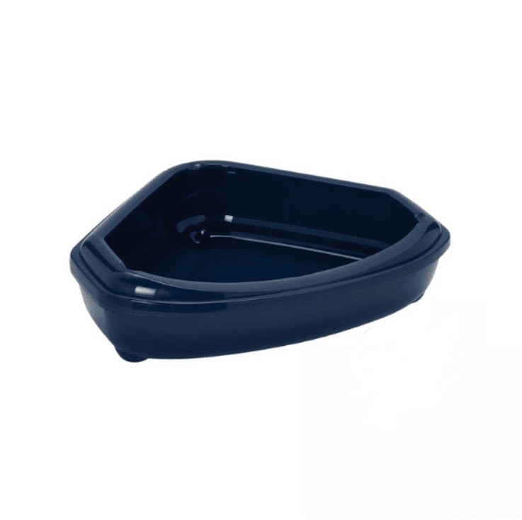 MODERNA Toalet za mačke Corner Tray, Ugaoni, Teget