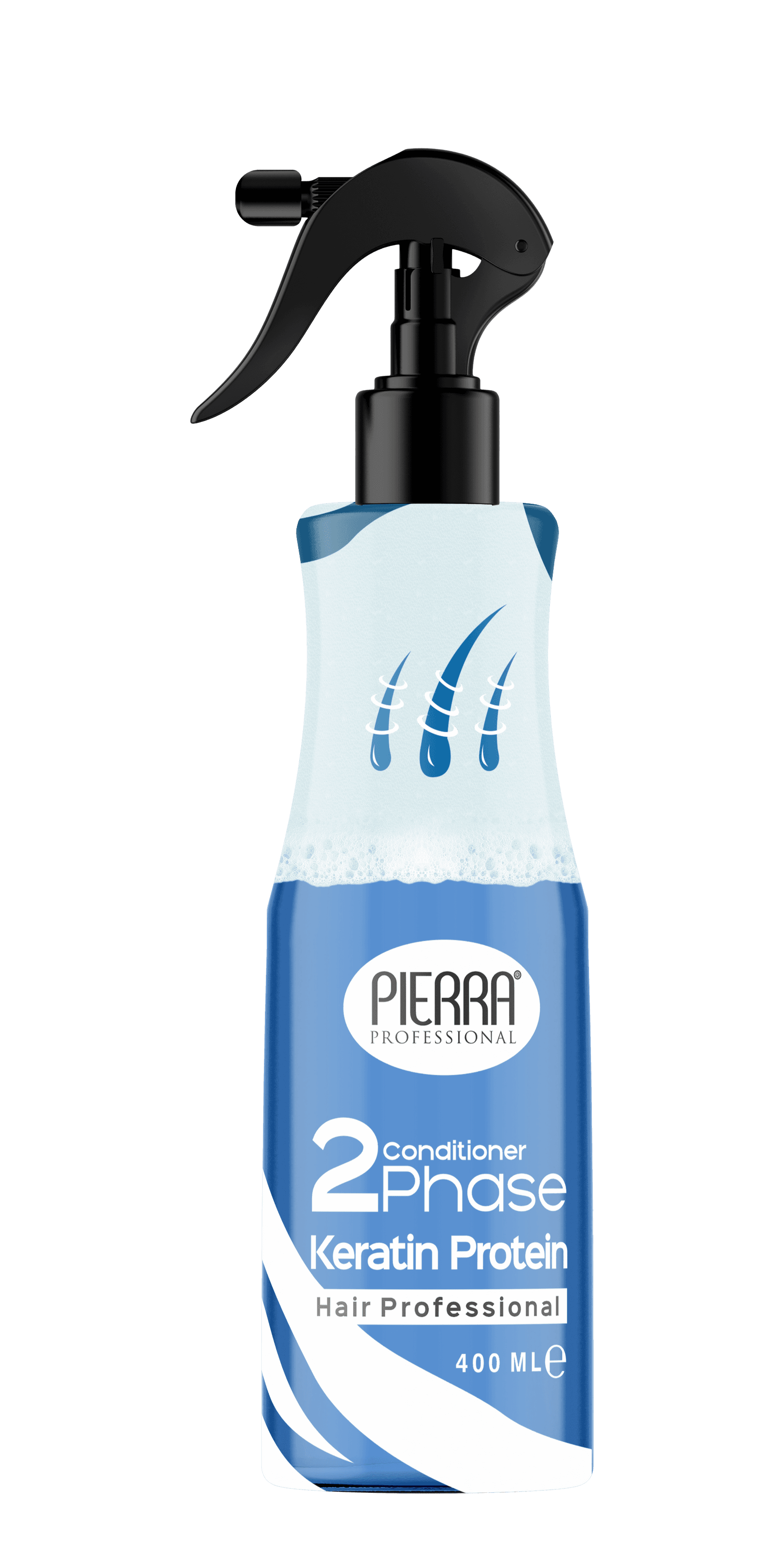 Pierra Professional Dvofazni balzam sprej za kosu sa keratinom, 400ml