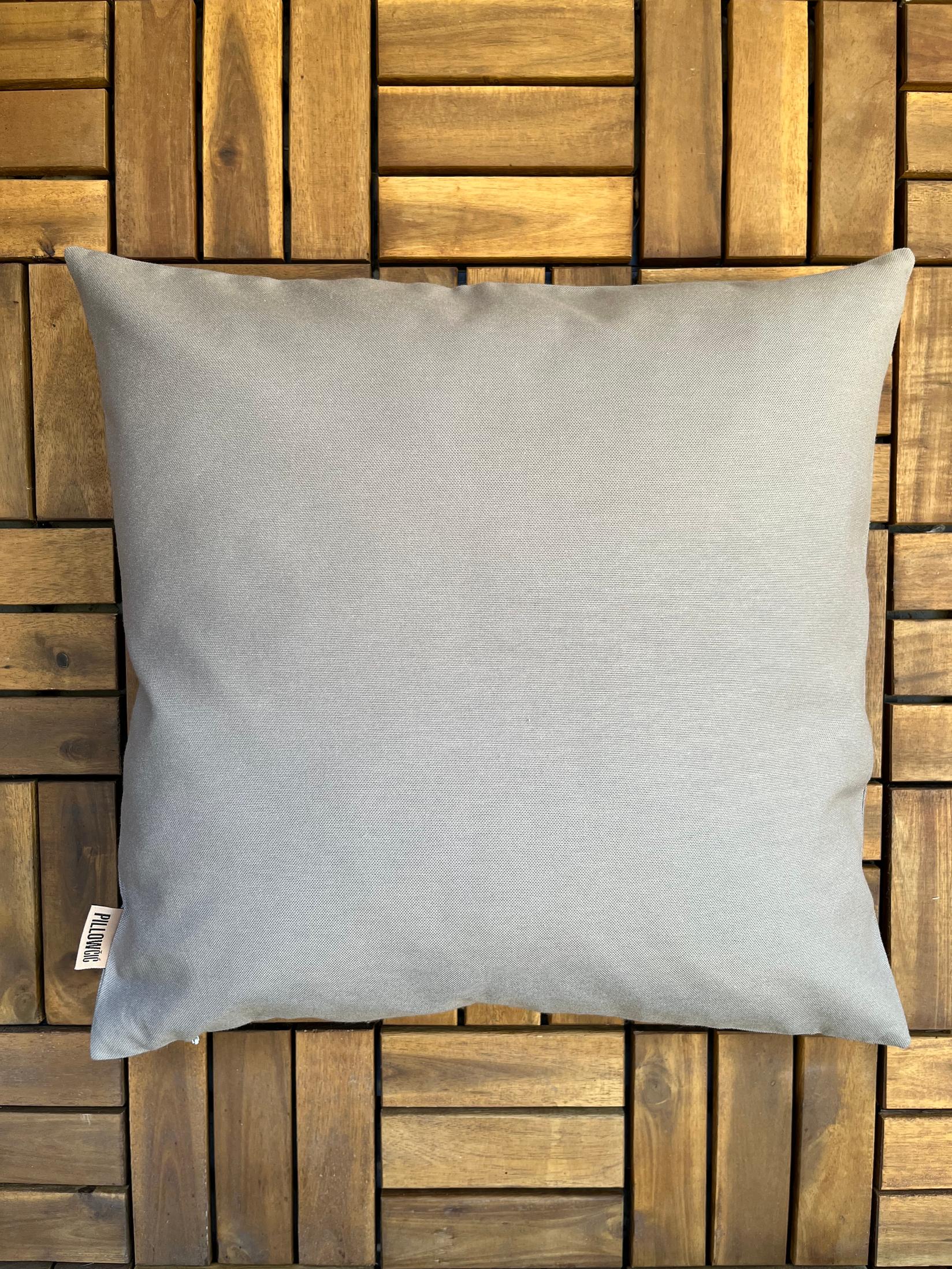 PILLOWČIĆ Dekorativni jastuk sivi