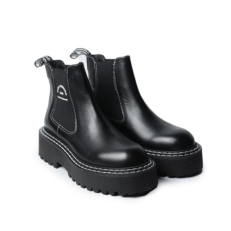 KARL LAGERFELD Ženske čizme KL45251-000, Crne