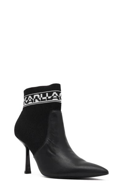 KARL LAGERFELD Ženske čizme KL31353-K00, Crne