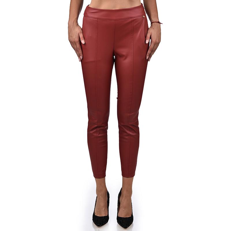 KOCCA Ženske pantalone PPF7711-101, Crvene