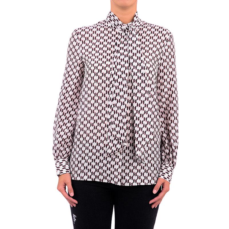 KARL LAGERFELD Ženska košulja 216W1602-P66, Bordo