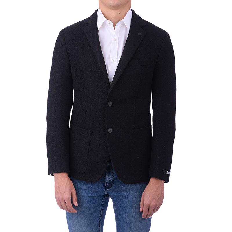 KARL LAGERFELD Muški sako 155280-512002-9, Crni